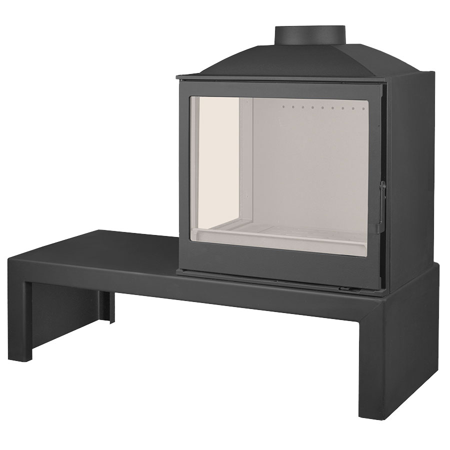 Печь Liseo Castiron LCI 5 GFL Table (стекло слева)