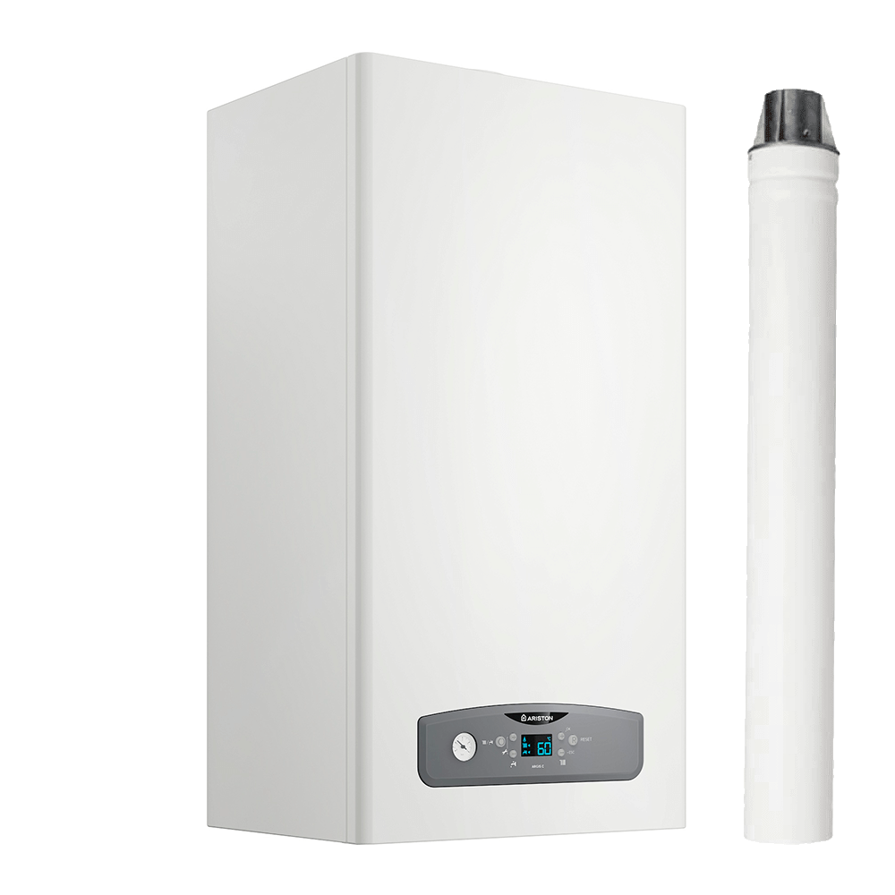 Газовый котёл Ariston Argis C 24 FF в комплекте с дымоходом