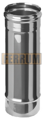 Дымоход 0,5м FERRUM (430/0,8 мм) ф115
